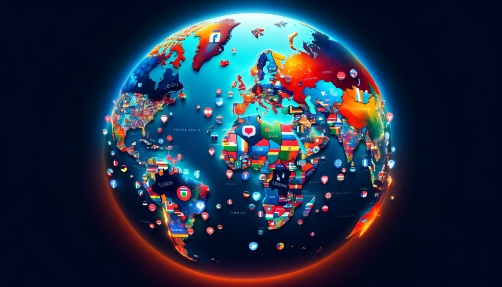 Глобальная карта, показывающая разнообразие законов о конфиденциальности в социальных сетях по всему миру